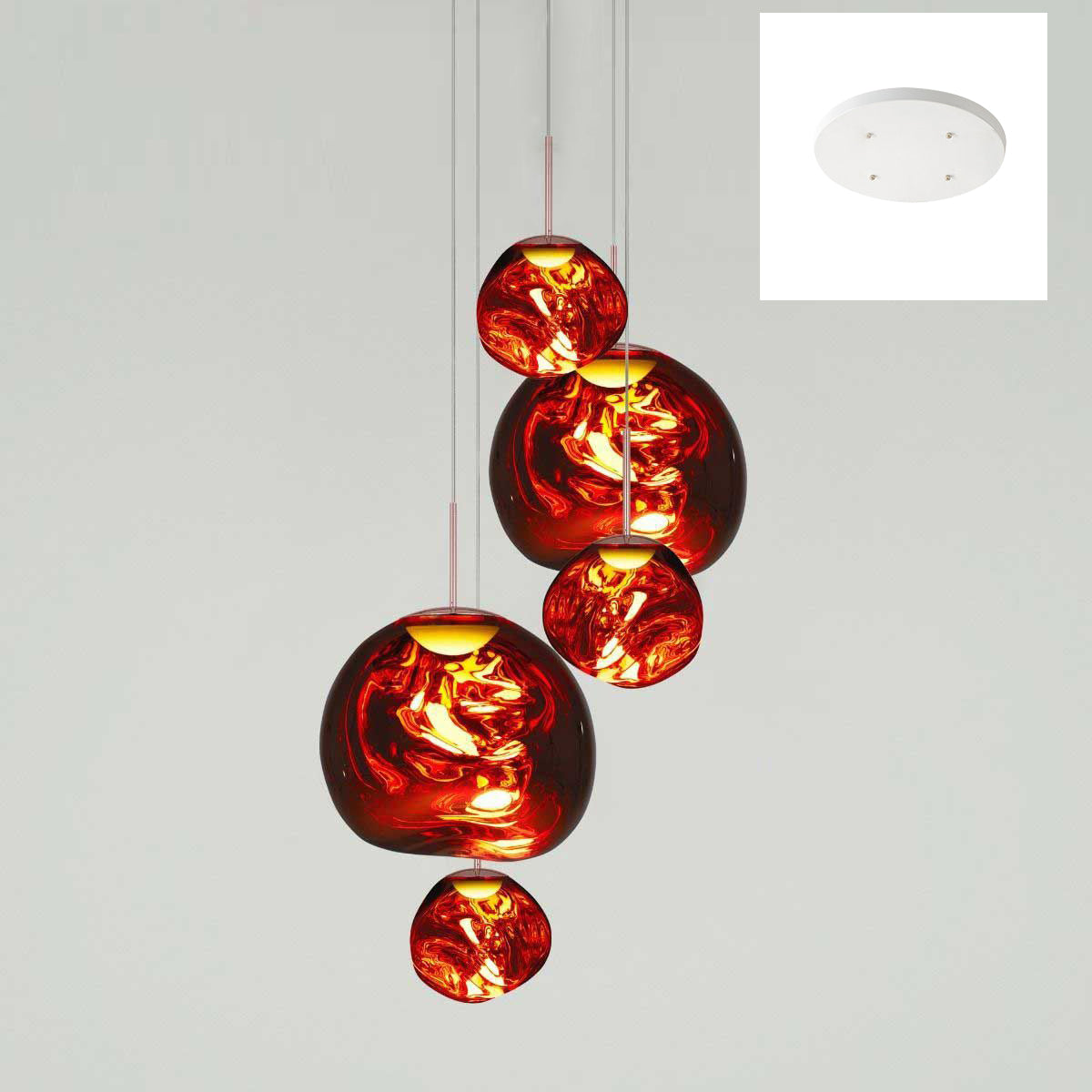 Melt Round Pendant System