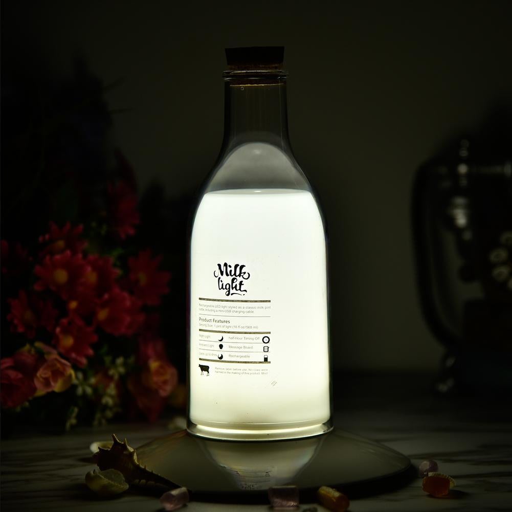Milk Bottle LED Night light