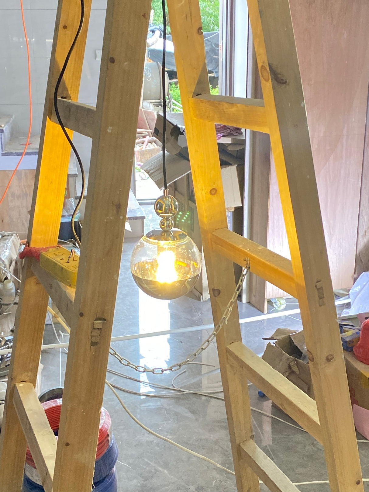 Mirrorball Pendant Light