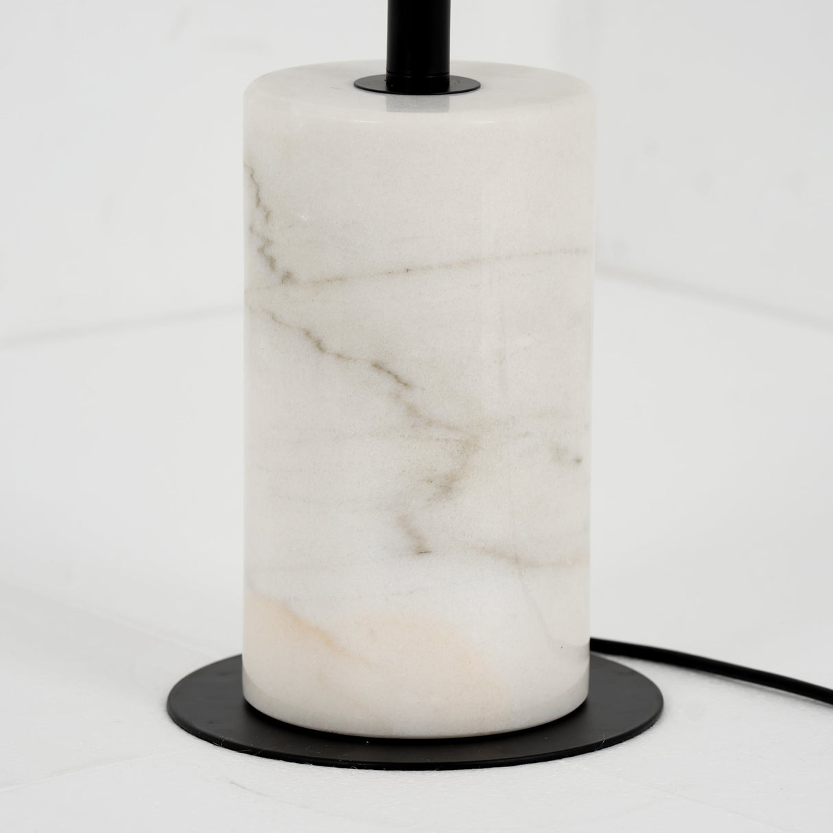 Saucer Marble Floor Lamp