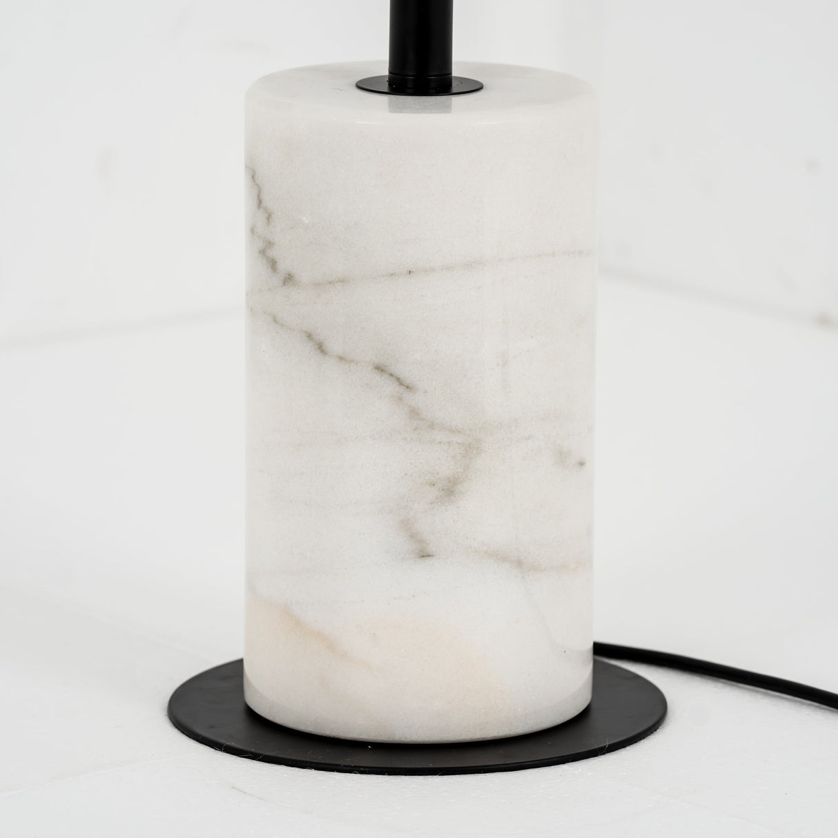 Saucer Marble Floor Lamp
