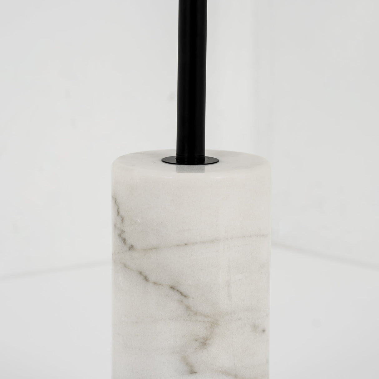 Saucer Marble Floor Lamp