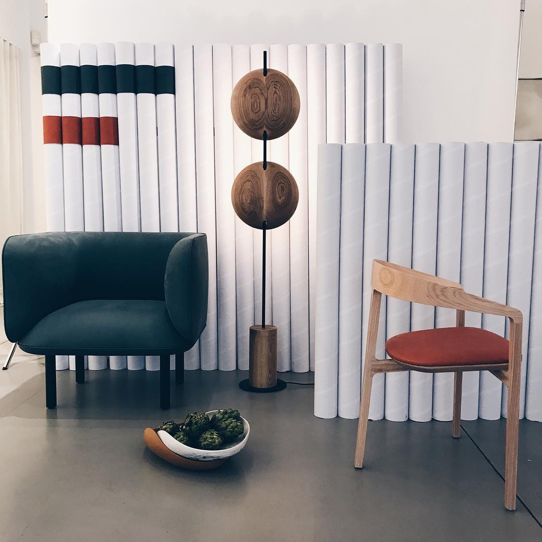 Saucer Marble Floor Lamp