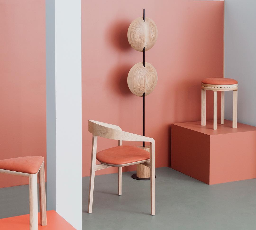 Saucer Marble Floor Lamp