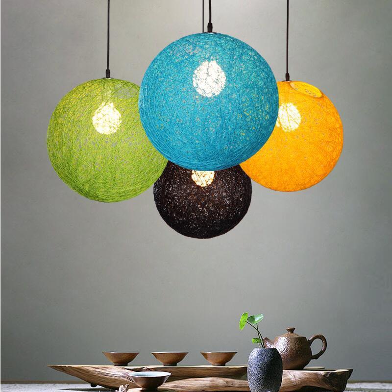 Hilde - Vintage Wicker Pendant Lamp