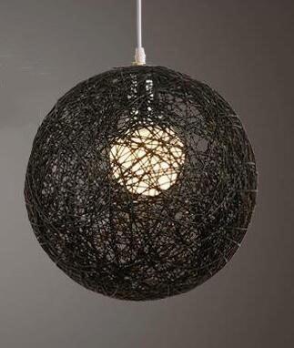 Hilde - Vintage Wicker Pendant Lamp