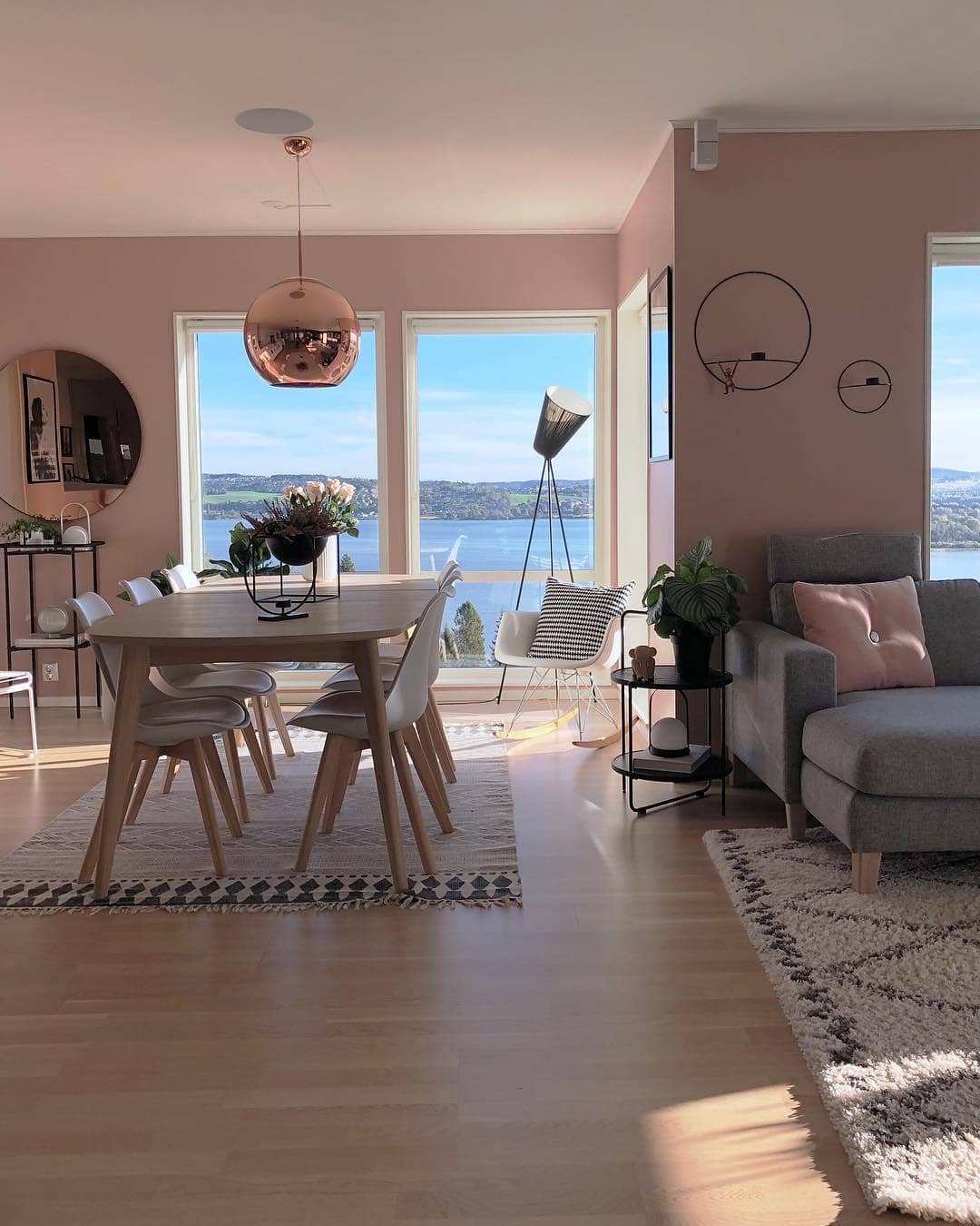 Modern Oslo Wood Floor Lamp