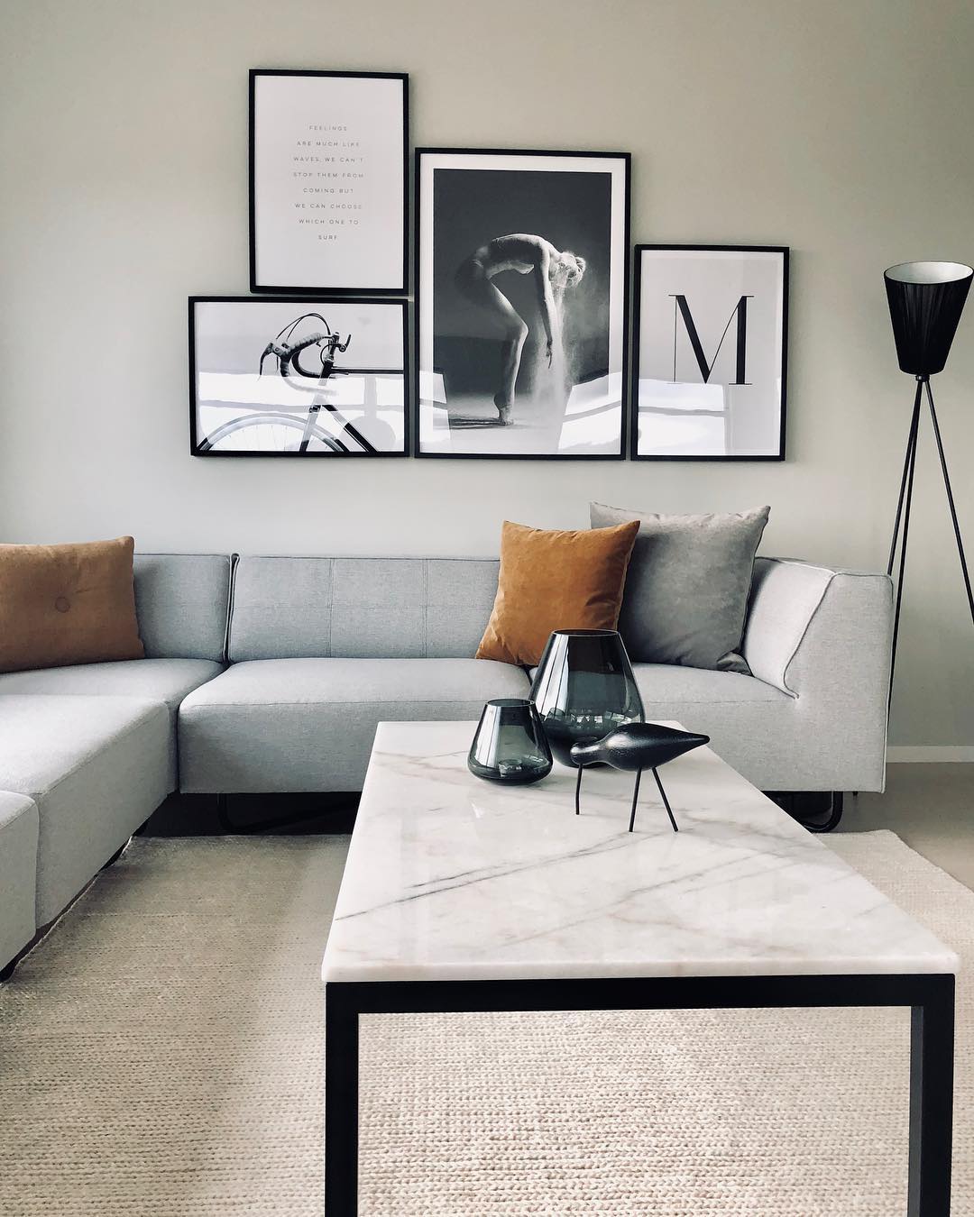 Modern Oslo Wood Floor Lamp