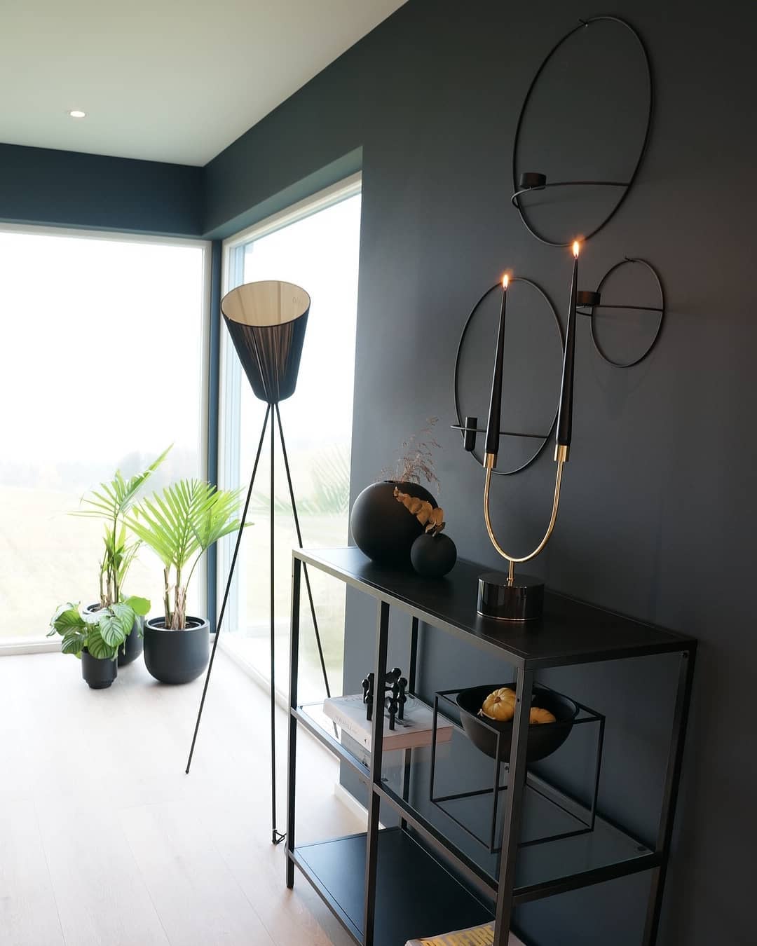 Modern Oslo Wood Floor Lamp