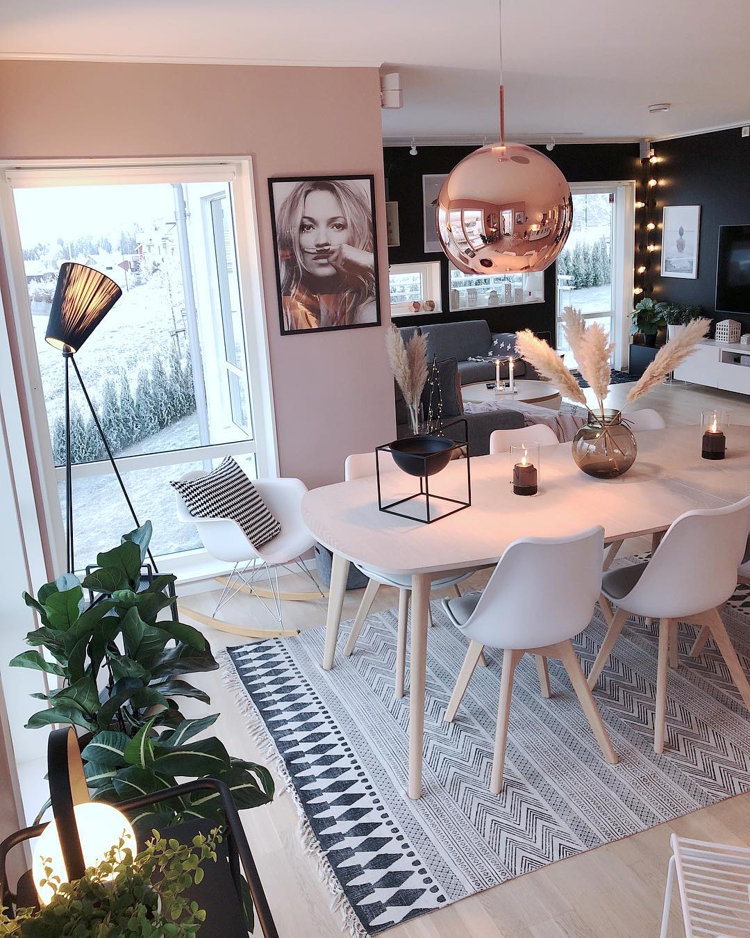 Modern Oslo Wood Floor Lamp