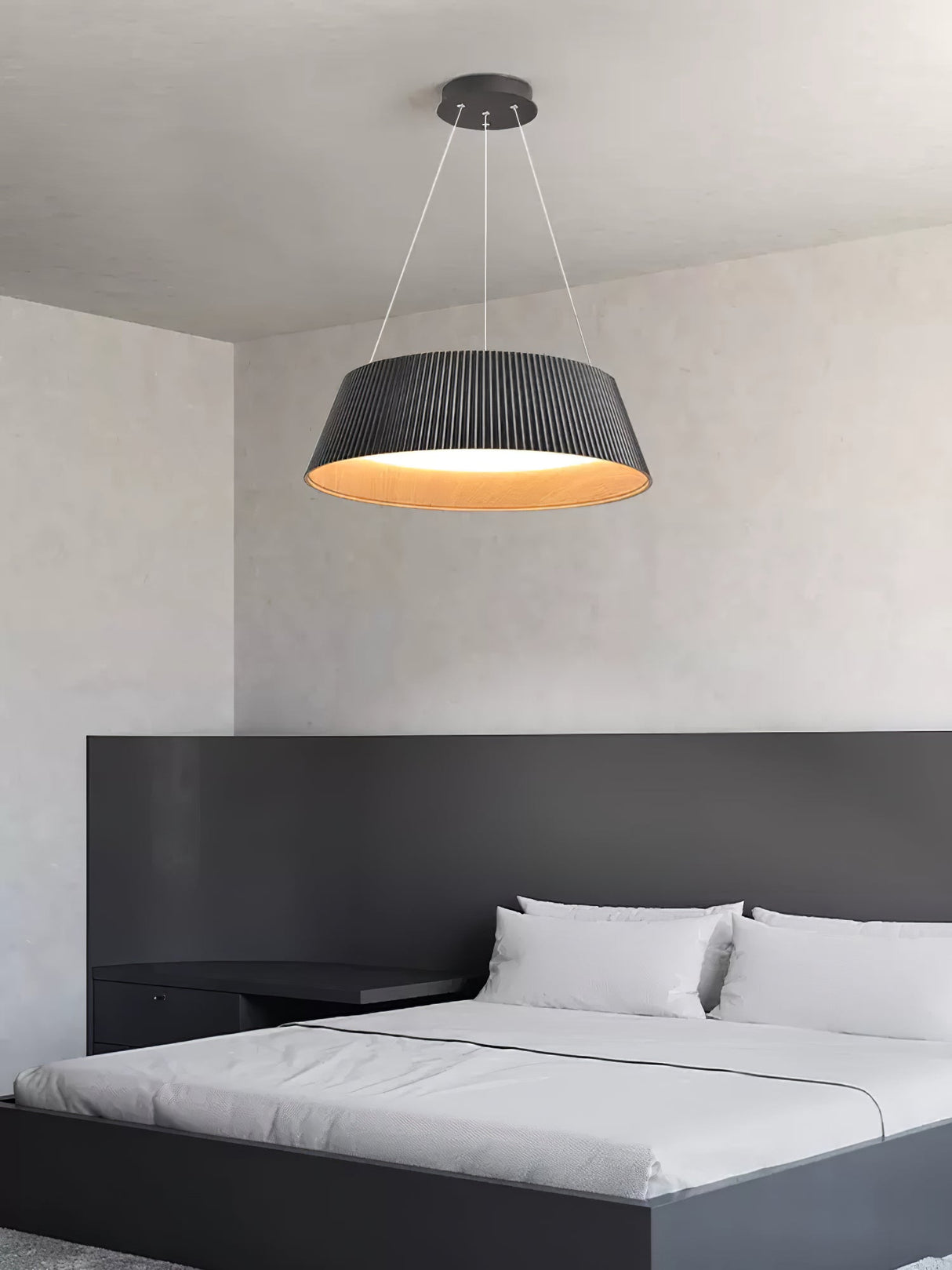 Modern Ribbed Pendant Light