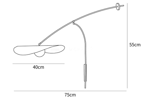 Dragonfly Type Wall Lamp