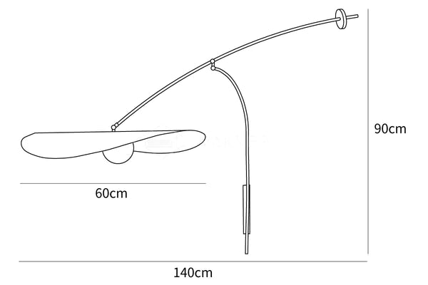 Dragonfly Type Wall Lamp