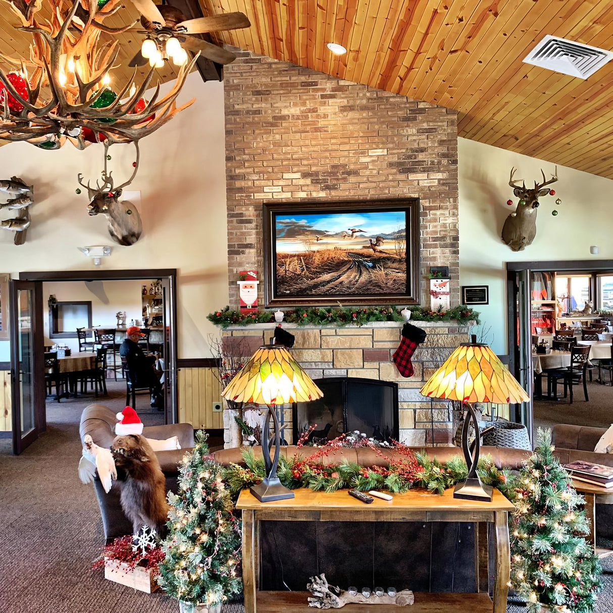 Narural Antlers Chandelier