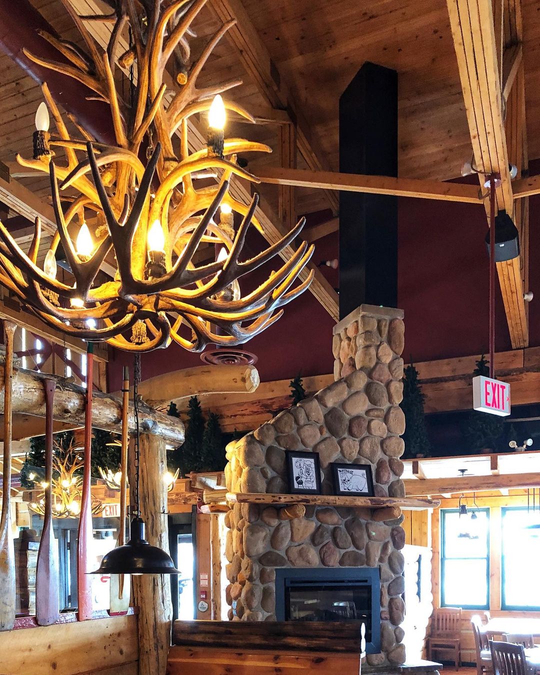 Narural Antlers Chandelier