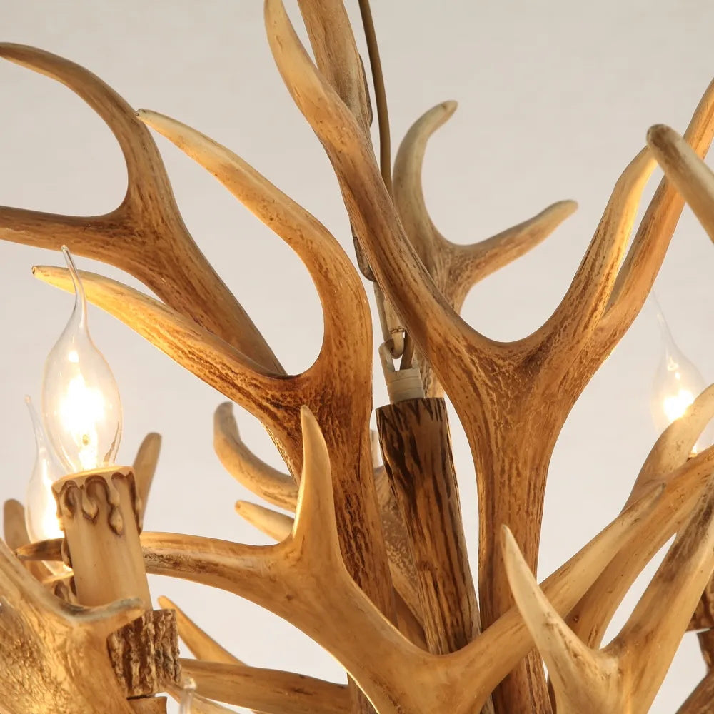 Narural Antlers Chandelier