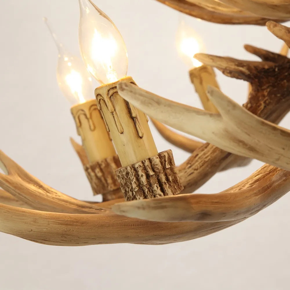 Narural Antlers Chandelier