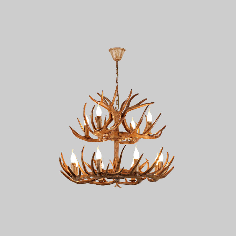 Narural Antlers Chandelier