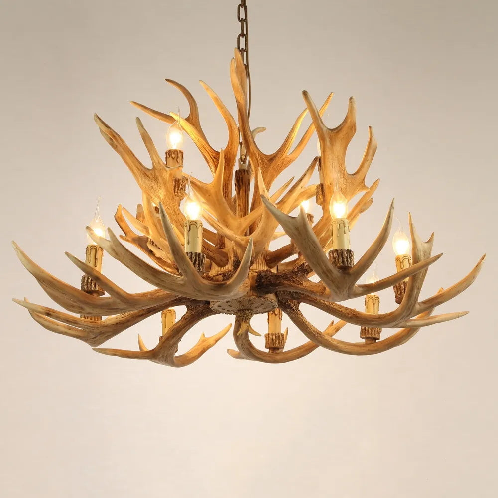 Narural Antlers Chandelier