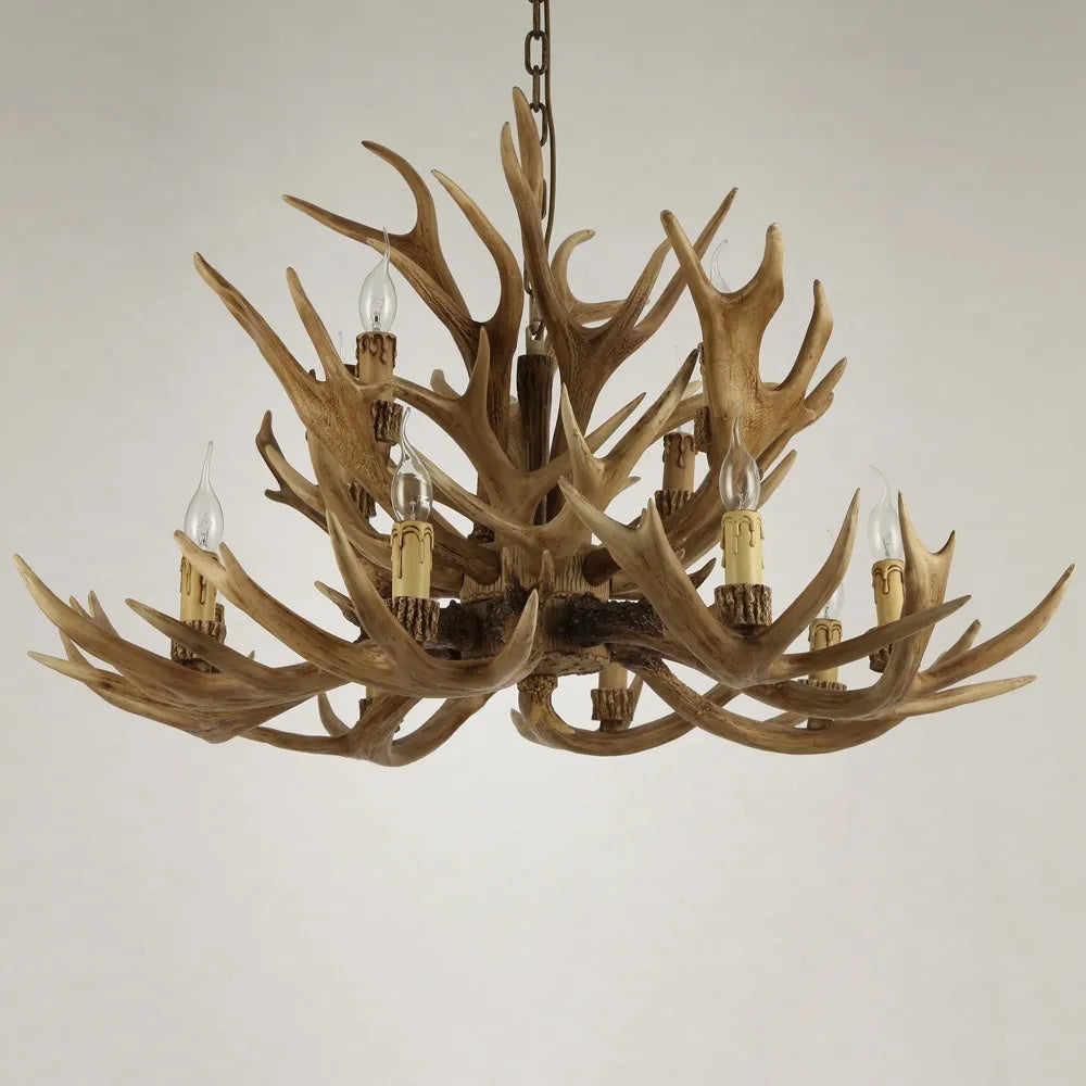 Narural Antlers Chandelier