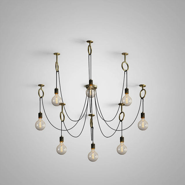 American Countryside Industrial Chandelier