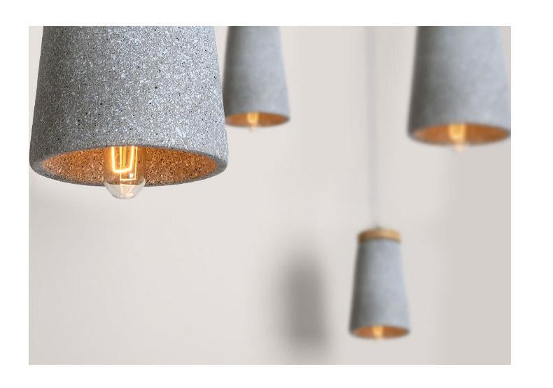 Coburg Wood Concrete Pendant Light