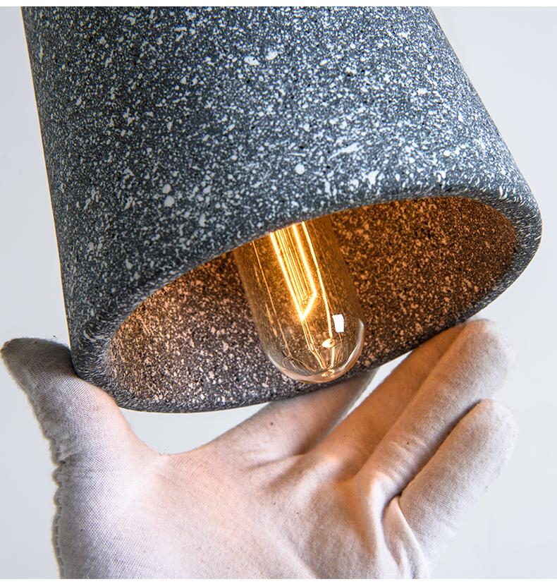 Coburg Wood Concrete Pendant Light