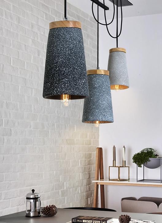 Coburg Wood Concrete Pendant Light