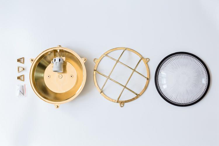 Nautilus Round Outdoor and Bathroom Wall Light