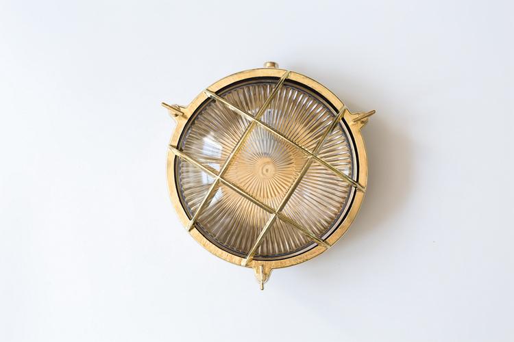 Nautilus Round Outdoor and Bathroom Wall Light