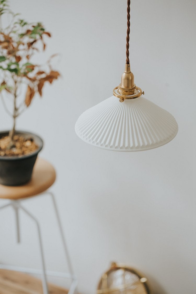 Eden Fluted Pendant Light