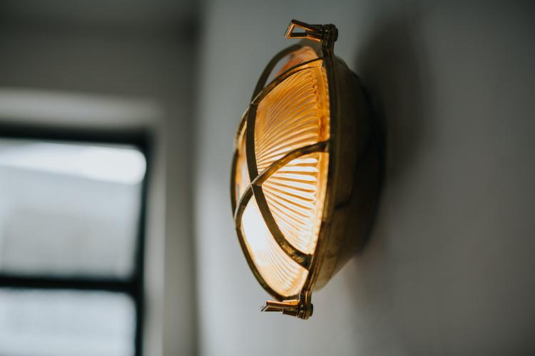 Nautilus Round Outdoor and Bathroom Wall Light