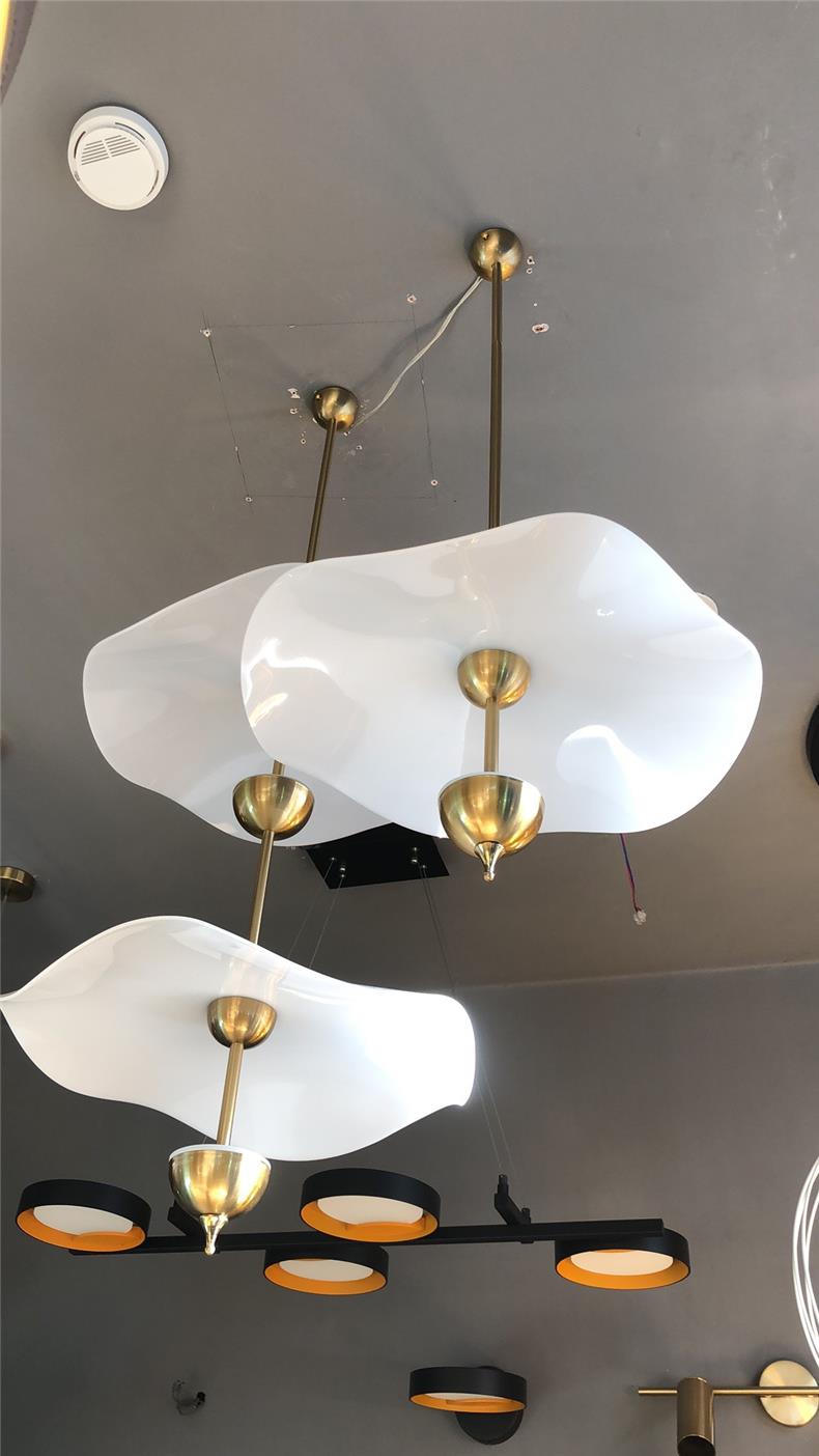 Double Biscuit Suspension Pendant Light