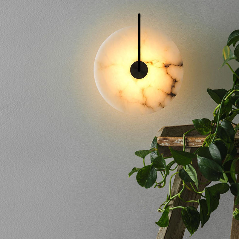 Alabaster LED Marble Wall Sconce