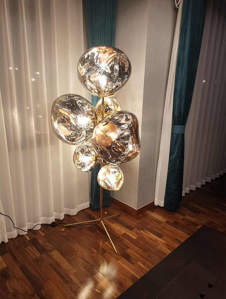 7-Light Melt Floor Lamp Replica by Tom Dixon
