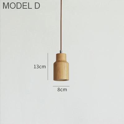 Pinocchio Wooden Pendant Light