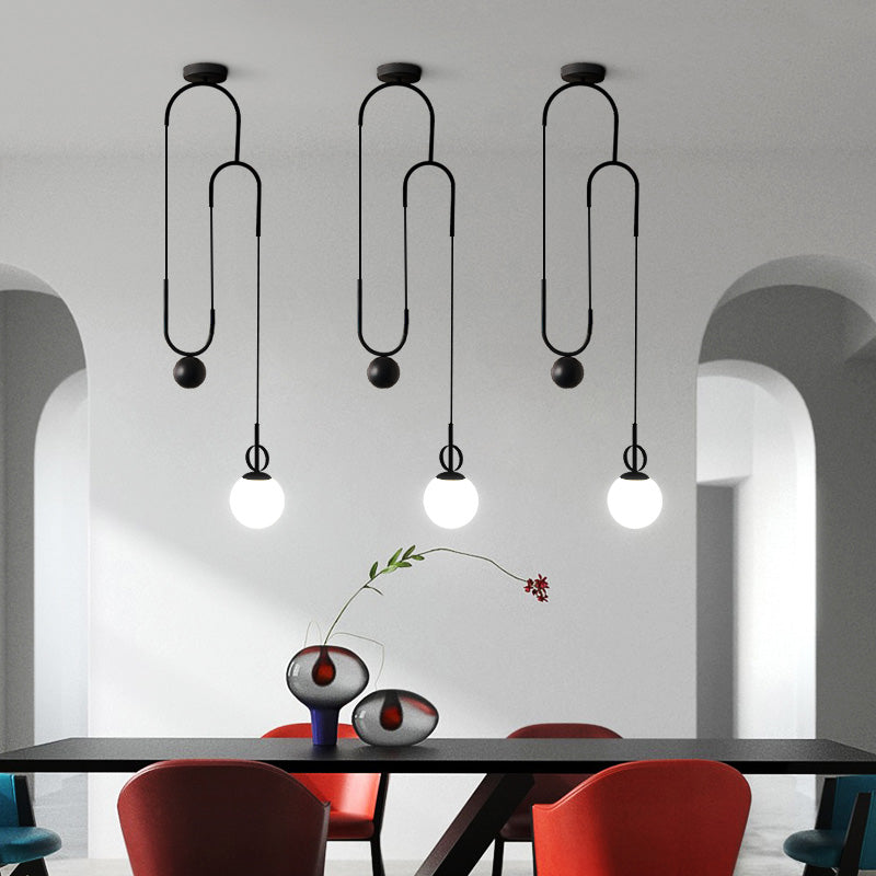 Creative Glass Ball Pendant Light