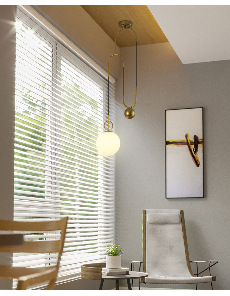 Creative Glass Ball Pendant Light