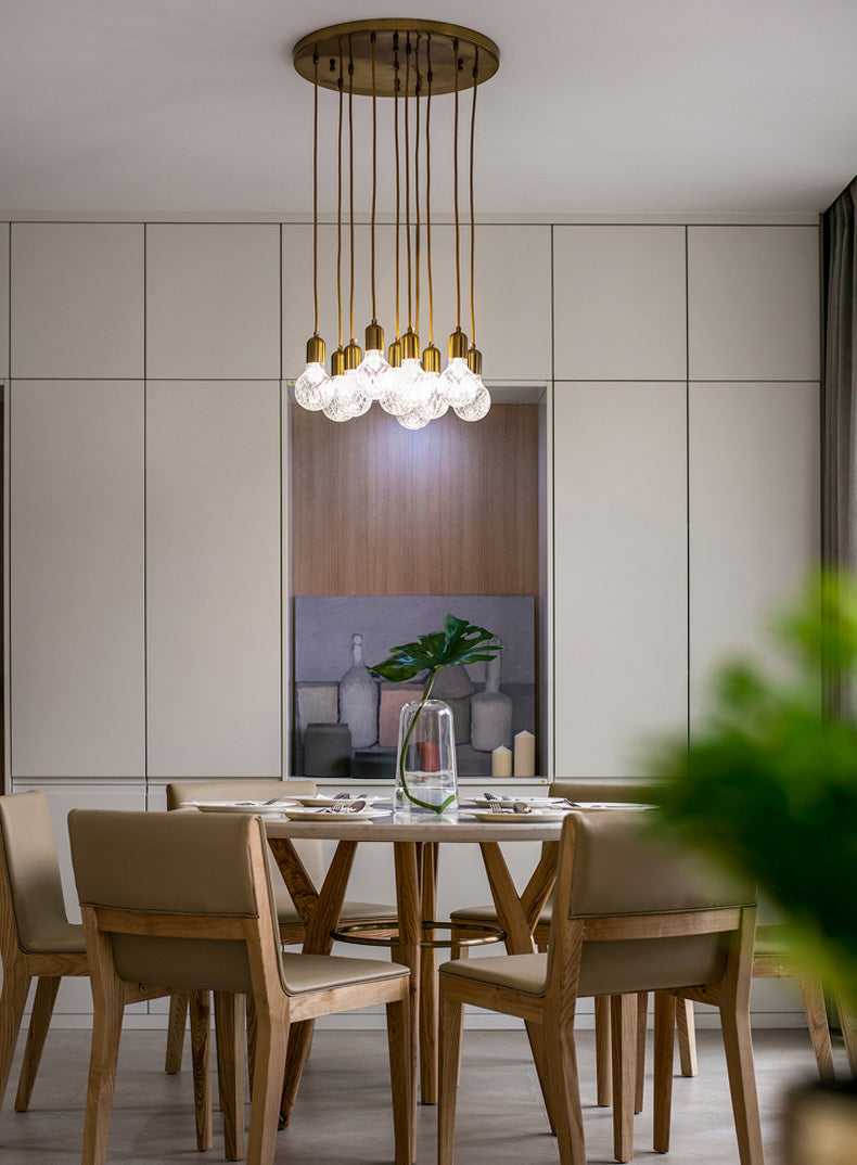 Crystal LED Pendant Lamp & Table Lamp