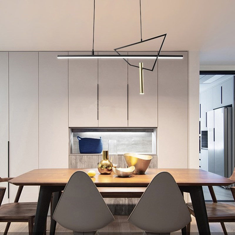 Cylinder Dropdown LED Linear Pendant