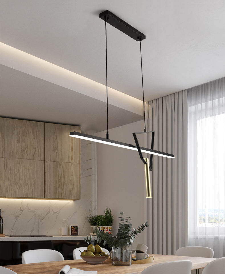 Cylinder Dropdown LED Linear Pendant