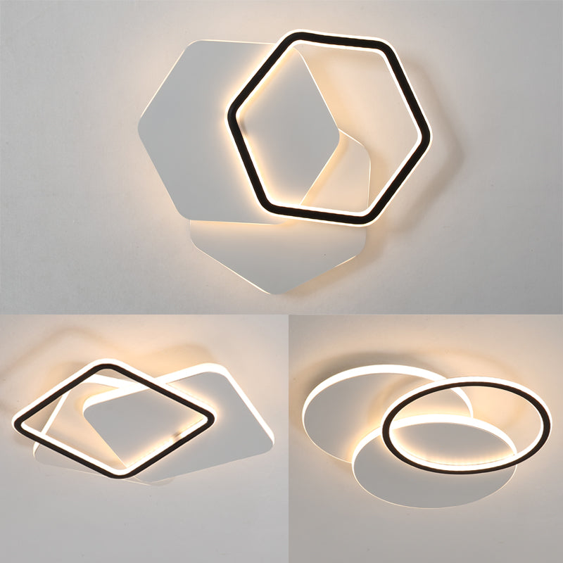 Geometric Modern LED Ceiling Lamp