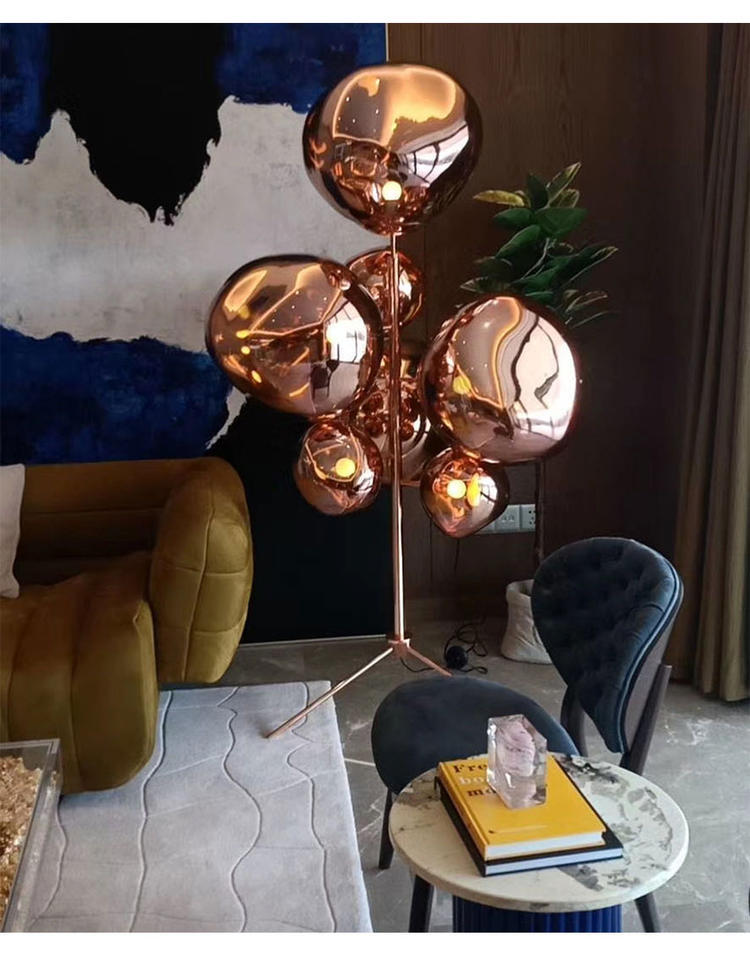 7-Light Melt Floor Lamp Replica by Tom Dixon