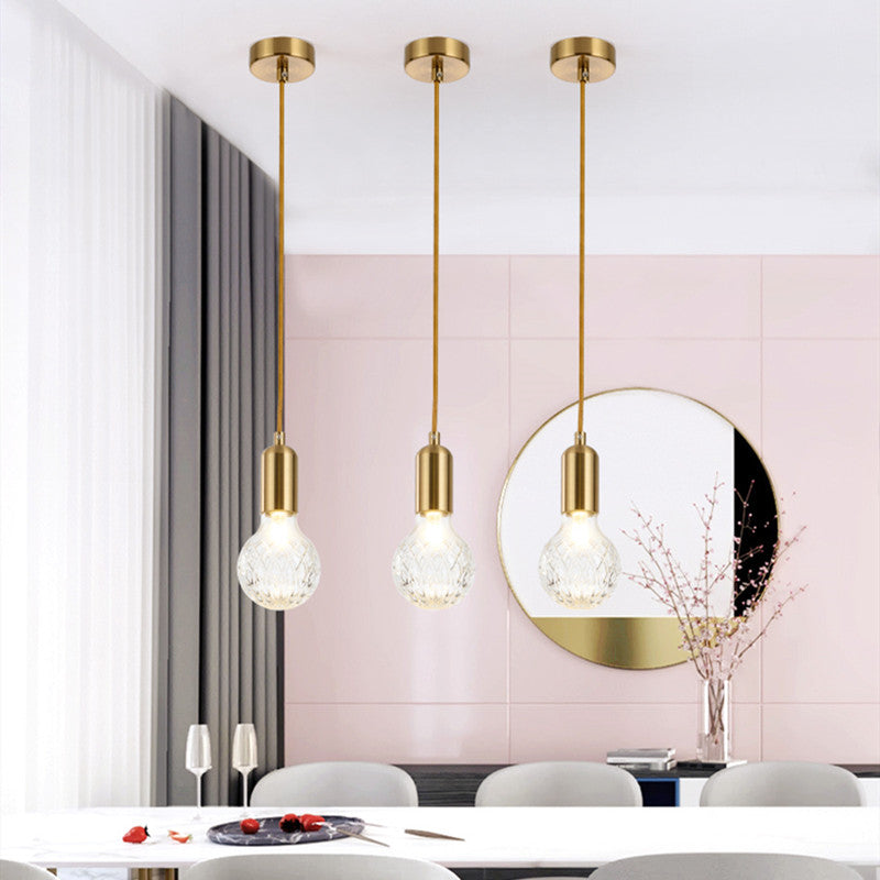 Crystal LED Pendant Lamp & Table Lamp
