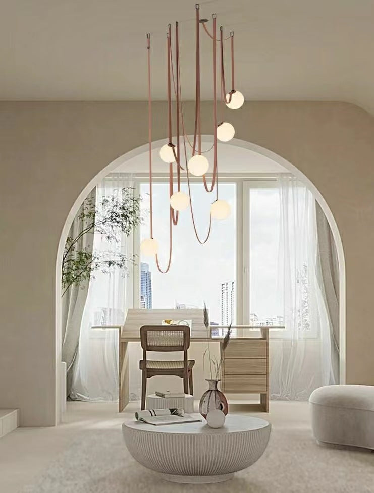 Glass Sphere Pendant Light
