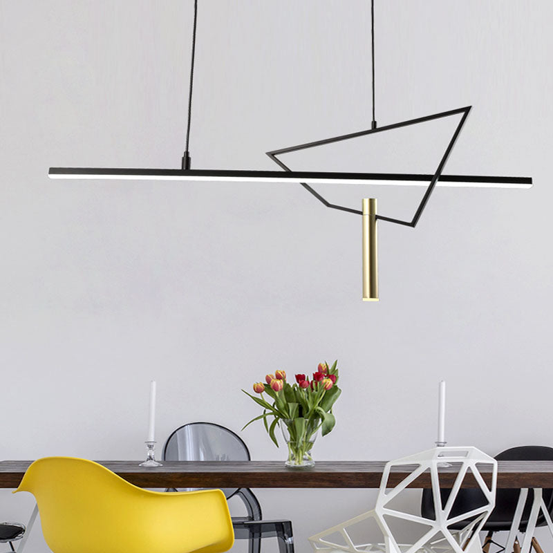 Cylinder Dropdown LED Linear Pendant