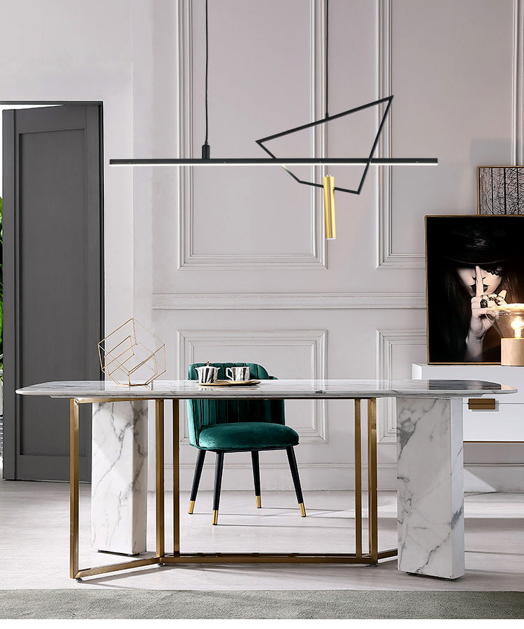 Cylinder Dropdown LED Linear Pendant