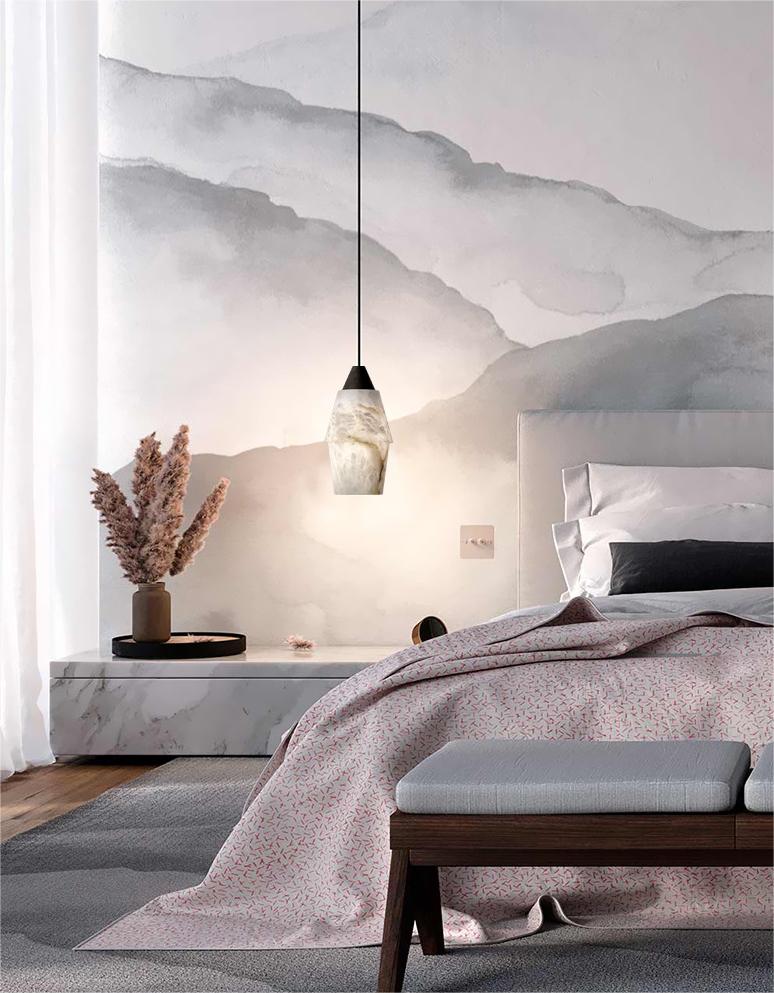 Alabaster Pendant Lamp