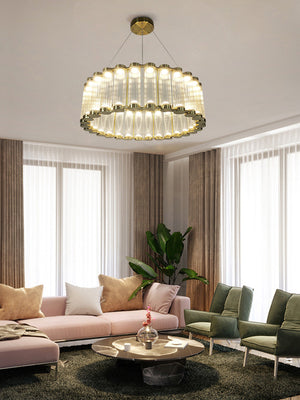 Changeable Glass Pendant Lamp