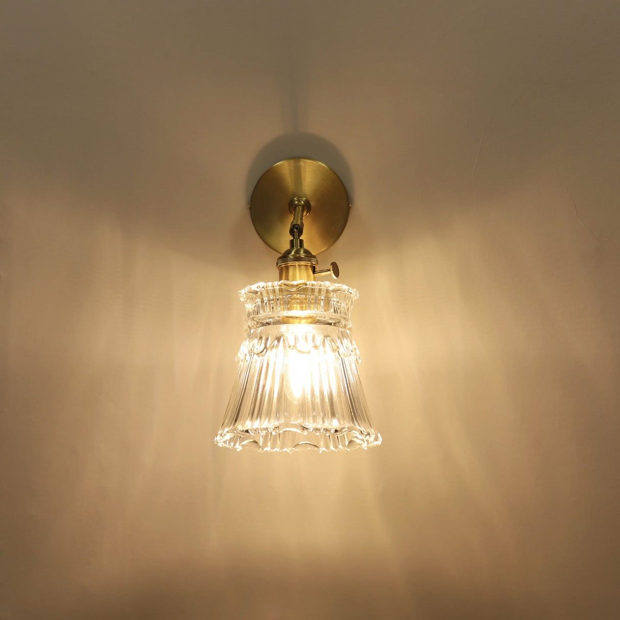 Bell Crystal Wall Lamp